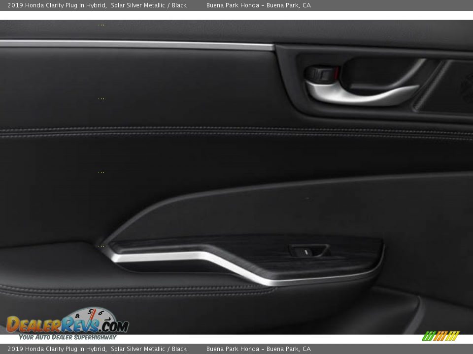 2019 Honda Clarity Plug In Hybrid Solar Silver Metallic / Black Photo #17