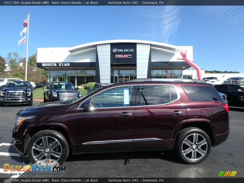 2017 GMC Acadia Denali AWD Black Cherry Metallic / Jet Black Photo #1