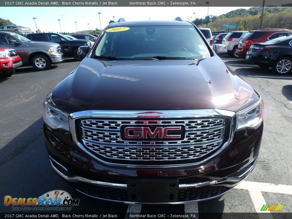 2017 GMC Acadia Denali AWD Black Cherry Metallic / Jet Black Photo #3