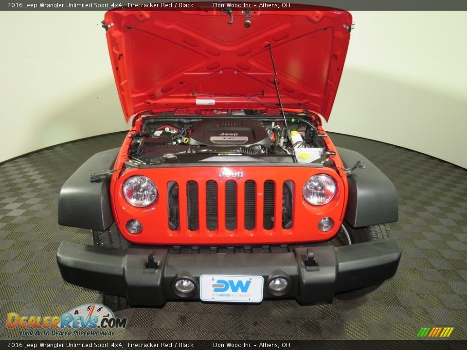 2016 Jeep Wrangler Unlimited Sport 4x4 Firecracker Red / Black Photo #5