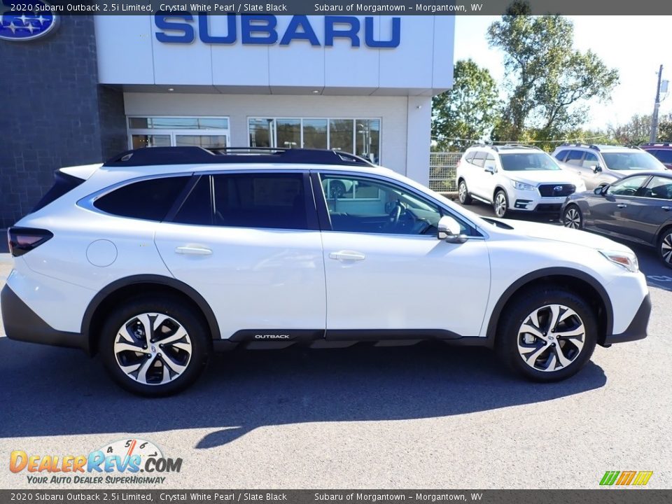 Crystal White Pearl 2020 Subaru Outback 2.5i Limited Photo #3