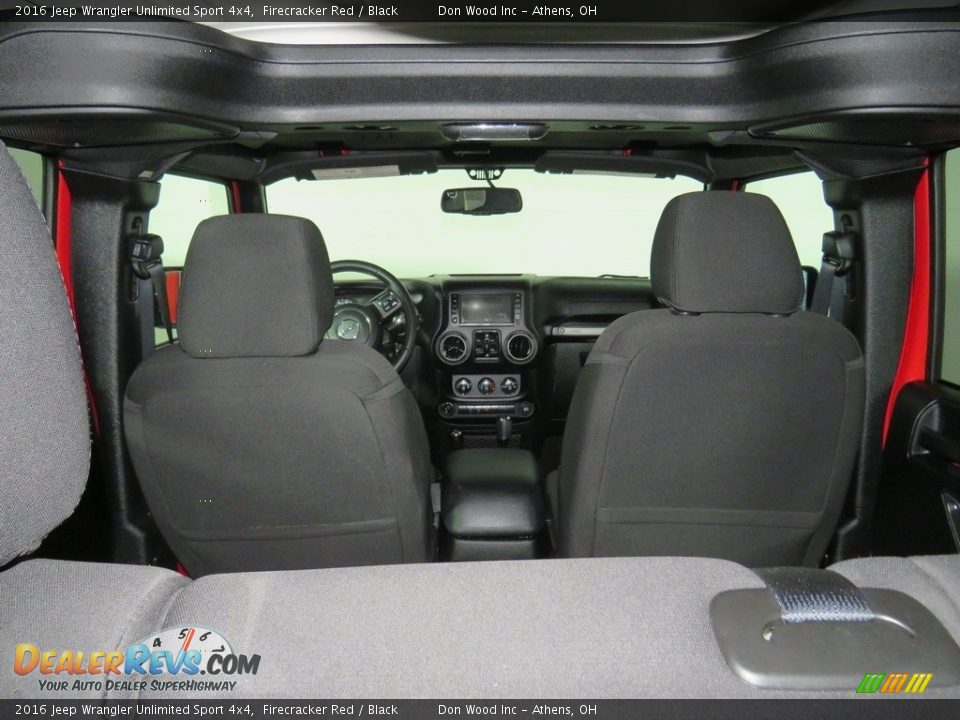 2016 Jeep Wrangler Unlimited Sport 4x4 Firecracker Red / Black Photo #13
