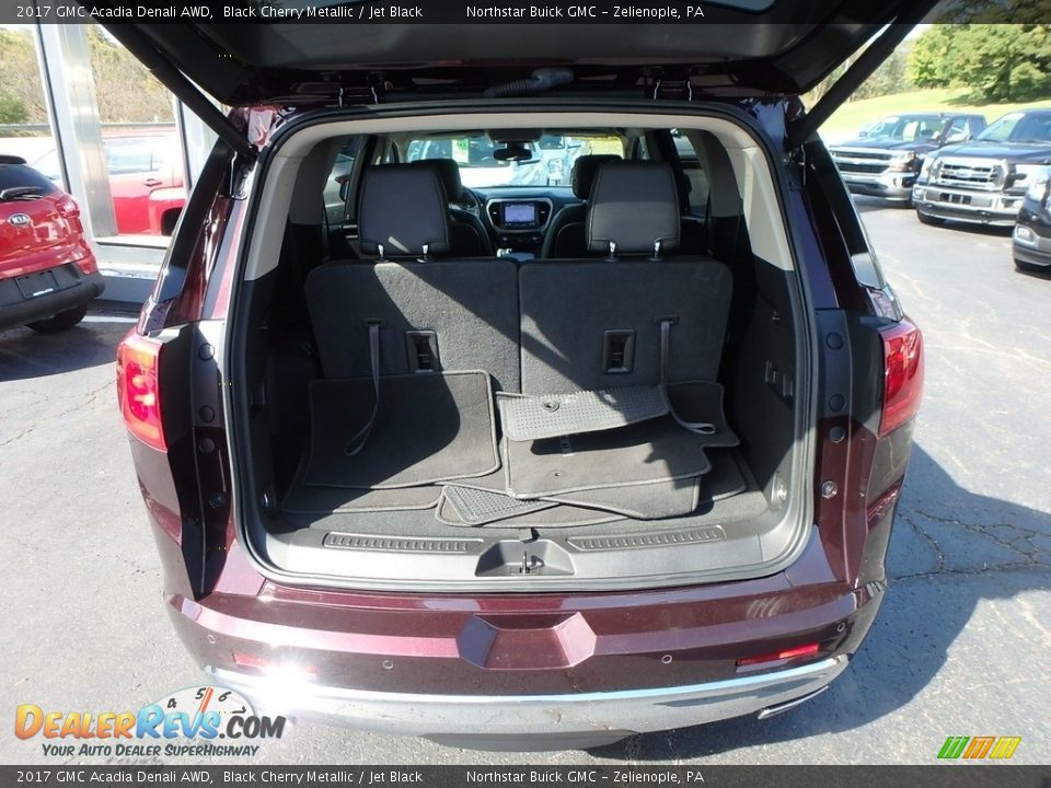 2017 GMC Acadia Denali AWD Black Cherry Metallic / Jet Black Photo #10