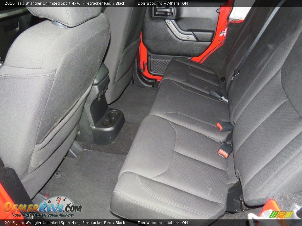 2016 Jeep Wrangler Unlimited Sport 4x4 Firecracker Red / Black Photo #20