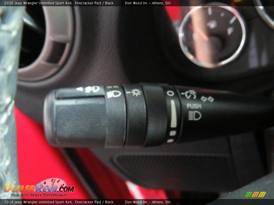 2016 Jeep Wrangler Unlimited Sport 4x4 Firecracker Red / Black Photo #28