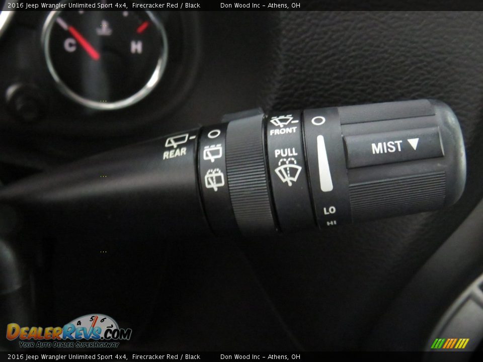 2016 Jeep Wrangler Unlimited Sport 4x4 Firecracker Red / Black Photo #29