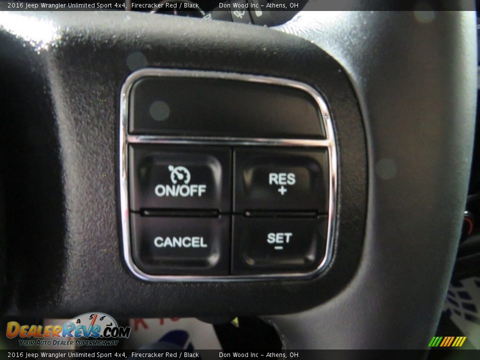2016 Jeep Wrangler Unlimited Sport 4x4 Firecracker Red / Black Photo #31