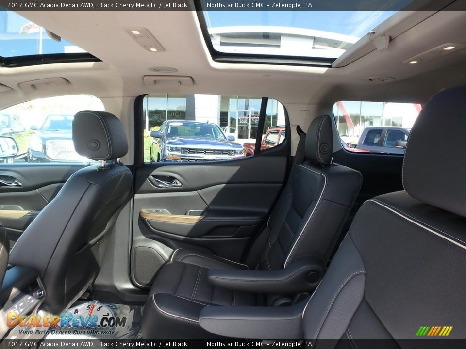 2017 GMC Acadia Denali AWD Black Cherry Metallic / Jet Black Photo #19