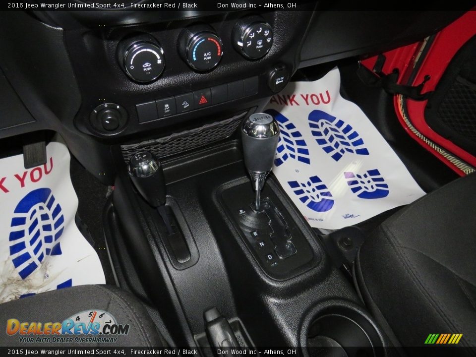 2016 Jeep Wrangler Unlimited Sport 4x4 Firecracker Red / Black Photo #34
