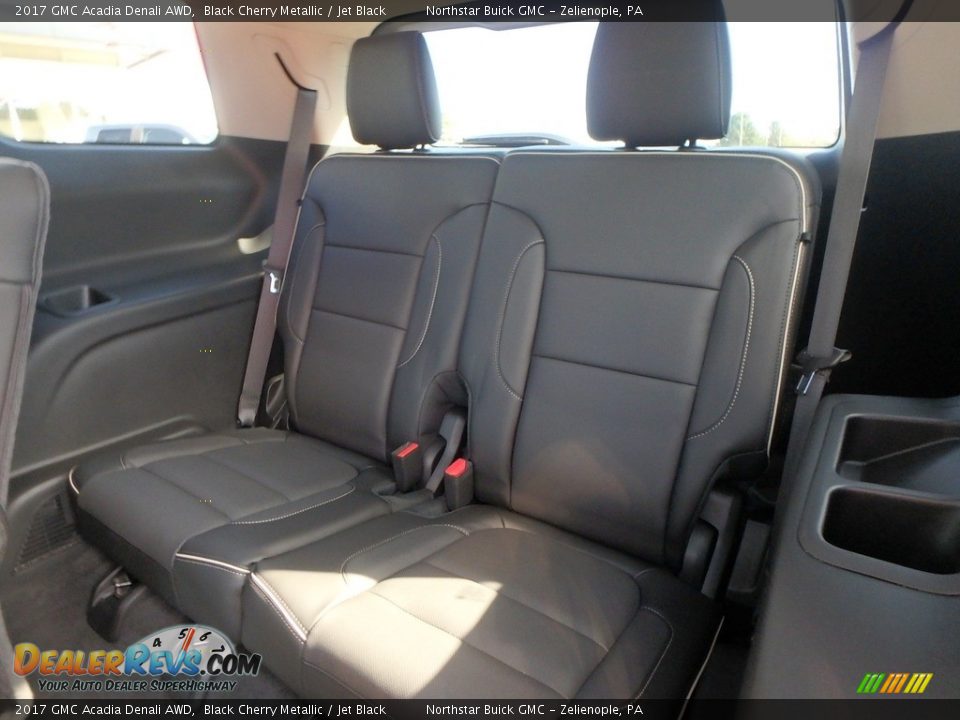 2017 GMC Acadia Denali AWD Black Cherry Metallic / Jet Black Photo #20