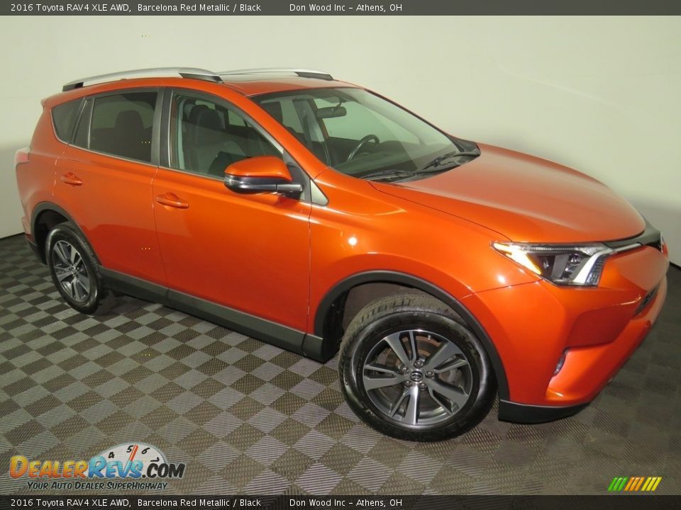 2016 Toyota RAV4 XLE AWD Barcelona Red Metallic / Black Photo #2