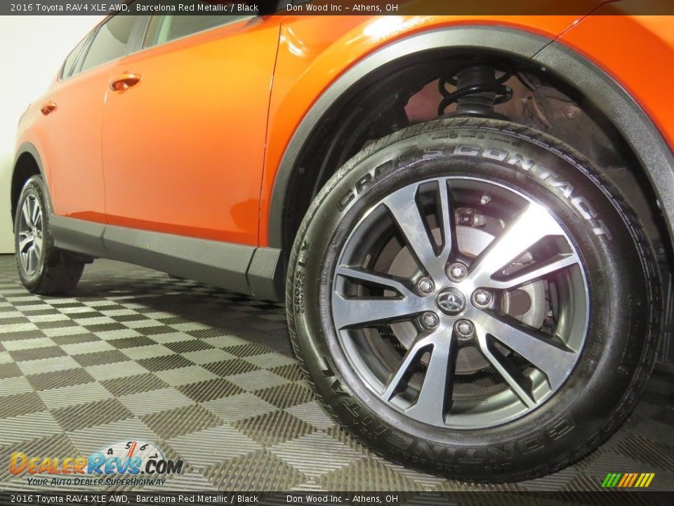 2016 Toyota RAV4 XLE AWD Barcelona Red Metallic / Black Photo #3
