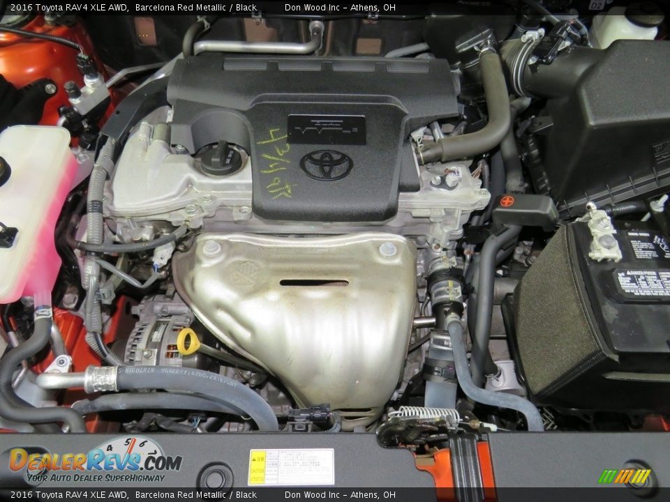 2016 Toyota RAV4 XLE AWD Barcelona Red Metallic / Black Photo #6