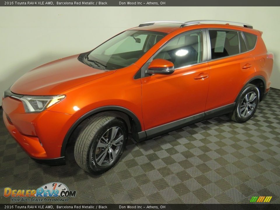 2016 Toyota RAV4 XLE AWD Barcelona Red Metallic / Black Photo #7