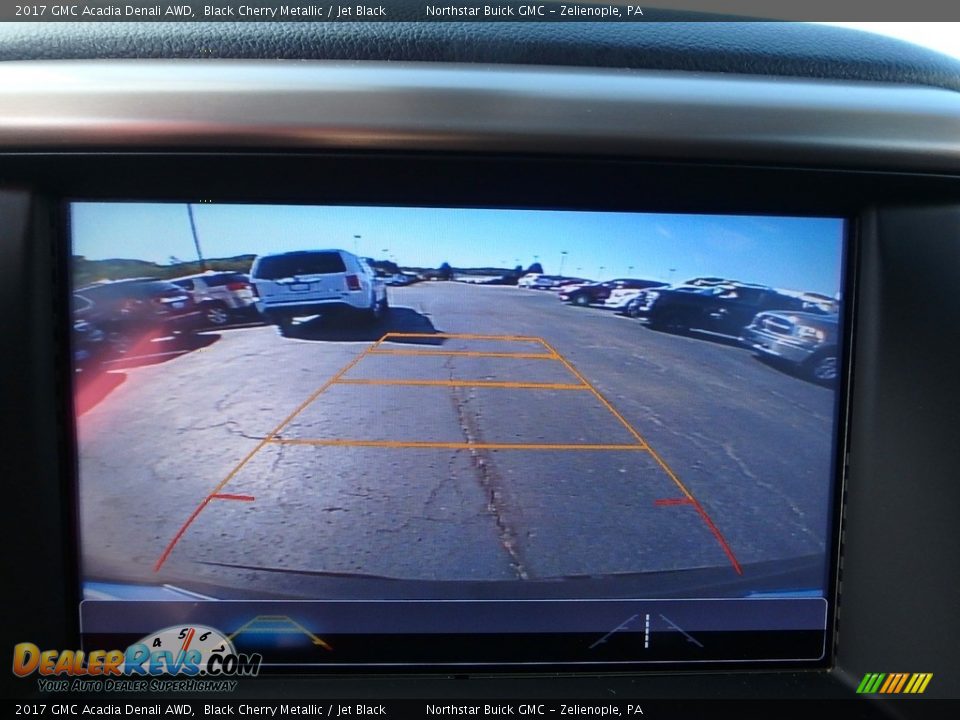 2017 GMC Acadia Denali AWD Black Cherry Metallic / Jet Black Photo #28