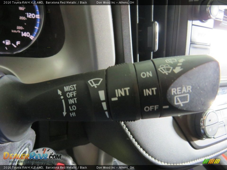 2016 Toyota RAV4 XLE AWD Barcelona Red Metallic / Black Photo #34
