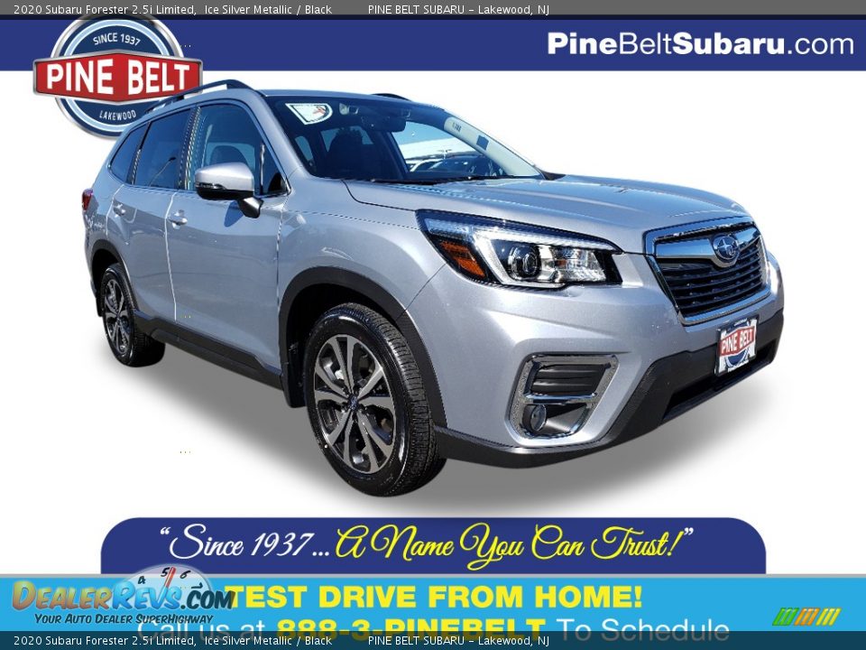 2020 Subaru Forester 2.5i Limited Ice Silver Metallic / Black Photo #1