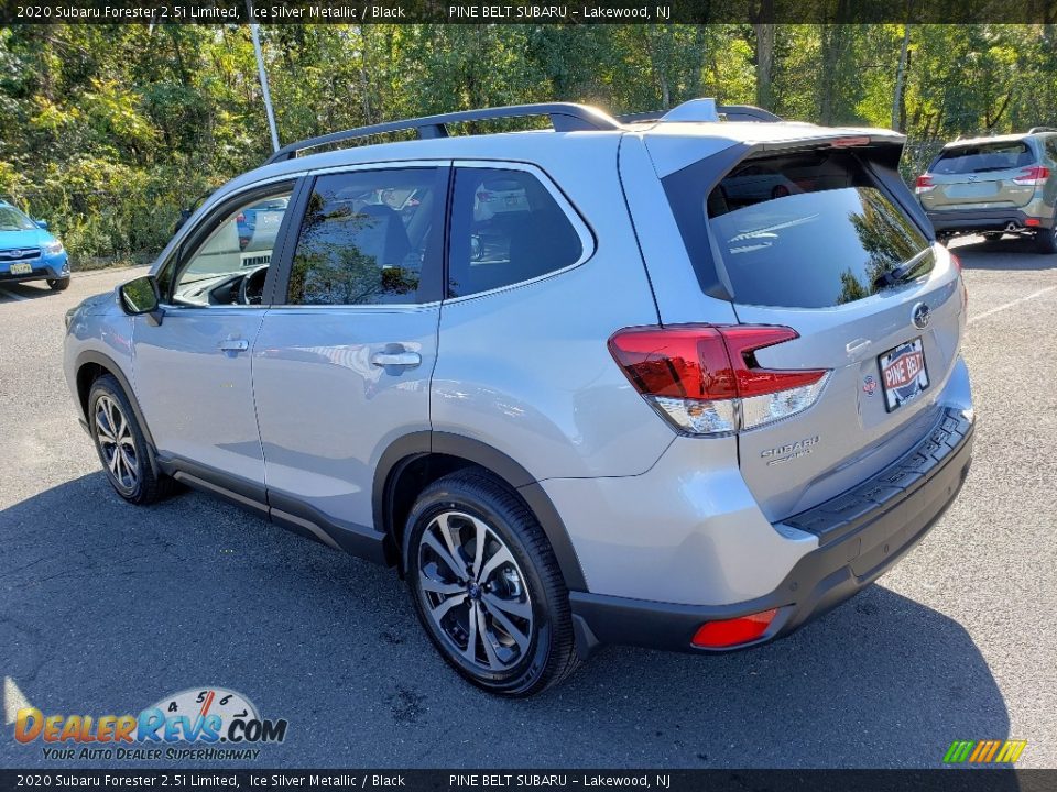 2020 Subaru Forester 2.5i Limited Ice Silver Metallic / Black Photo #4