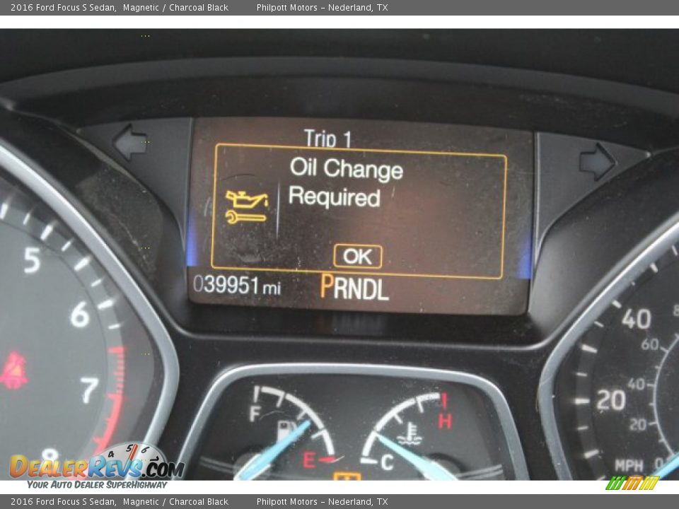 2016 Ford Focus S Sedan Magnetic / Charcoal Black Photo #15