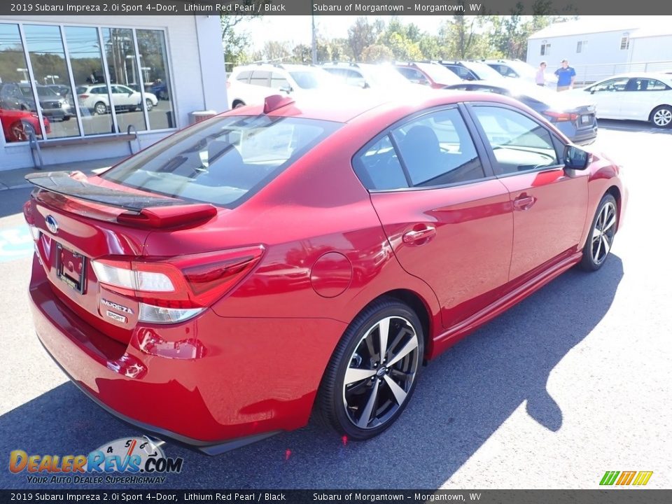 2019 Subaru Impreza 2.0i Sport 4-Door Lithium Red Pearl / Black Photo #4
