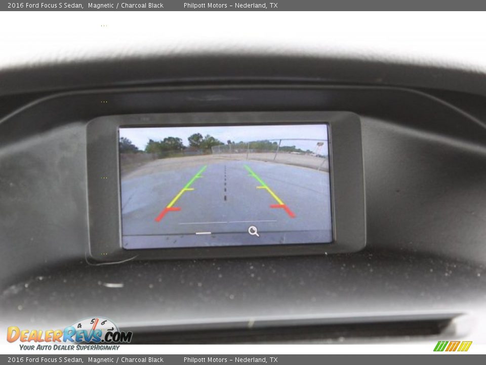 2016 Ford Focus S Sedan Magnetic / Charcoal Black Photo #19