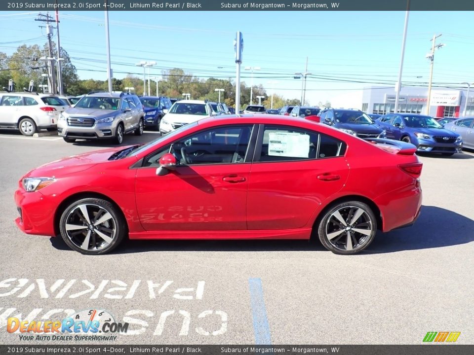 2019 Subaru Impreza 2.0i Sport 4-Door Lithium Red Pearl / Black Photo #7