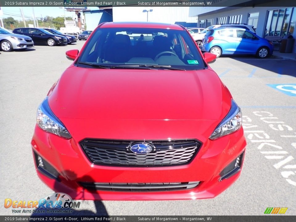 2019 Subaru Impreza 2.0i Sport 4-Door Lithium Red Pearl / Black Photo #9