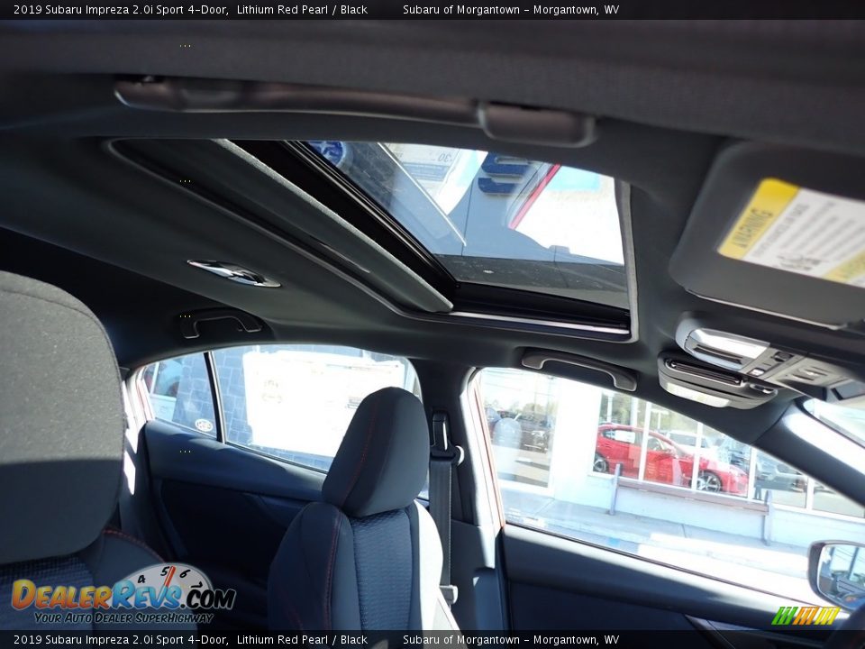 2019 Subaru Impreza 2.0i Sport 4-Door Lithium Red Pearl / Black Photo #12