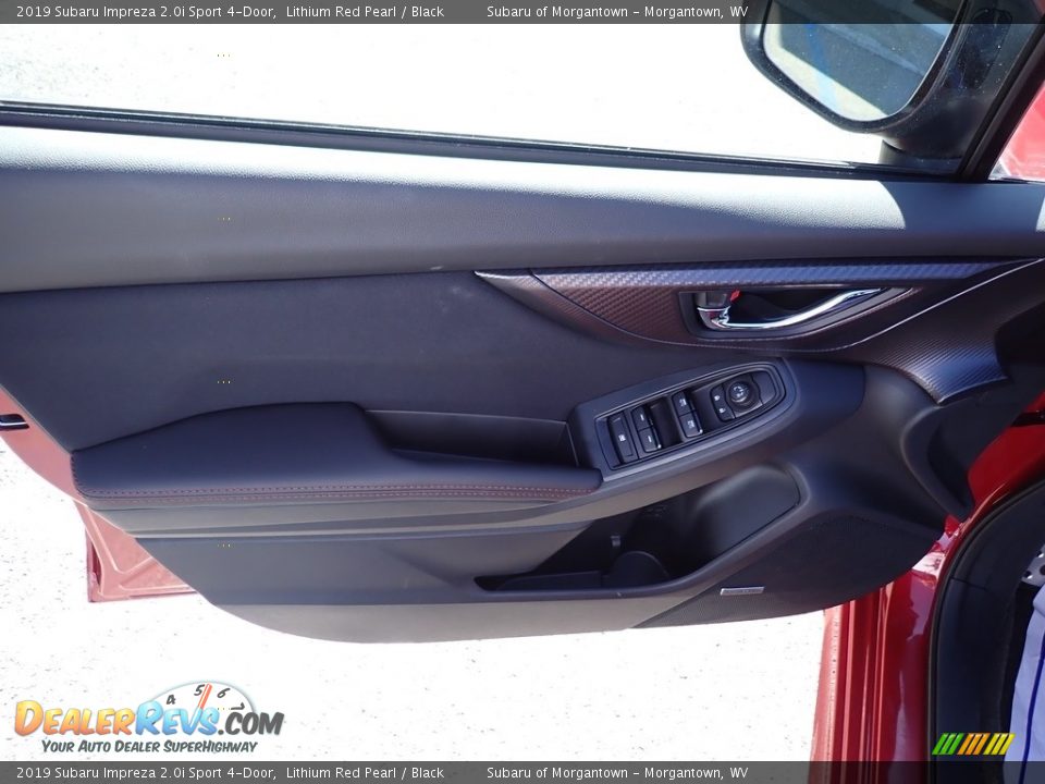 2019 Subaru Impreza 2.0i Sport 4-Door Lithium Red Pearl / Black Photo #14
