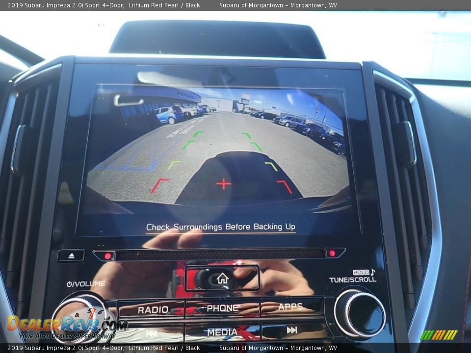 2019 Subaru Impreza 2.0i Sport 4-Door Lithium Red Pearl / Black Photo #18