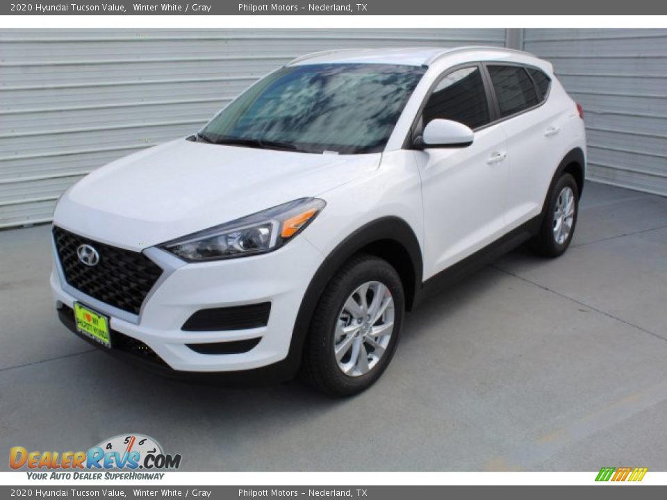2020 Hyundai Tucson Value Winter White / Gray Photo #4
