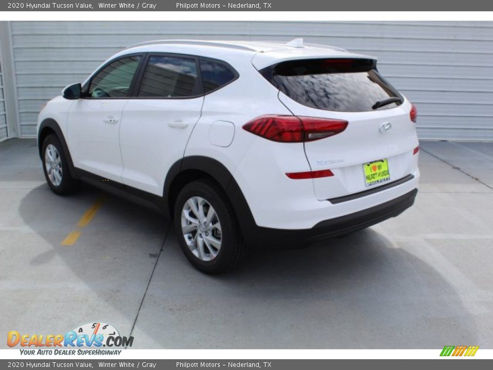 2020 Hyundai Tucson Value Winter White / Gray Photo #6