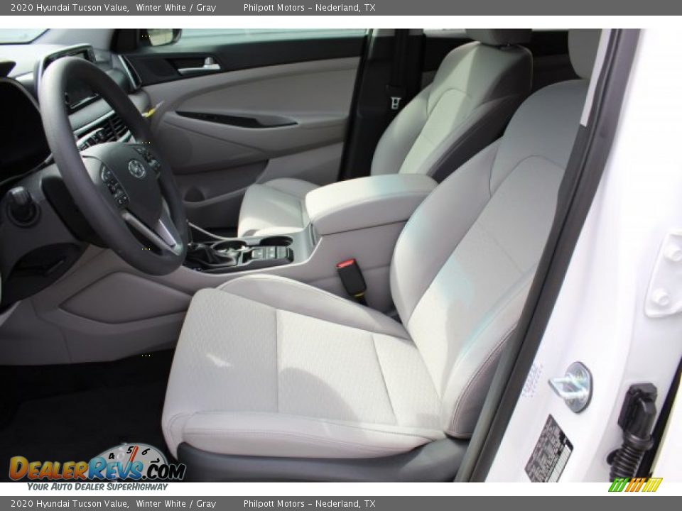 2020 Hyundai Tucson Value Winter White / Gray Photo #10