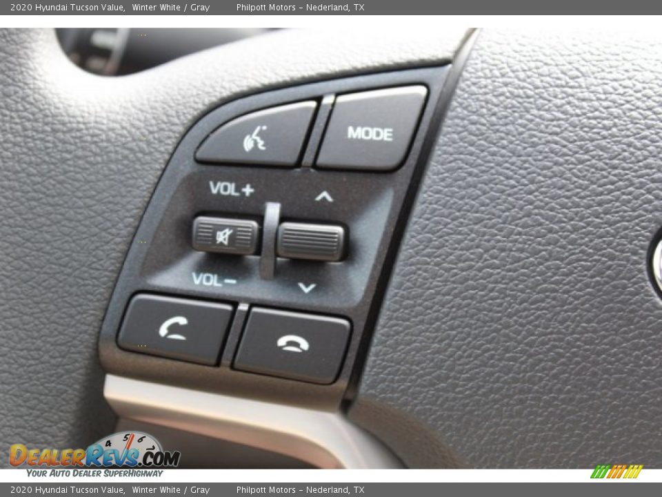 2020 Hyundai Tucson Value Winter White / Gray Photo #12