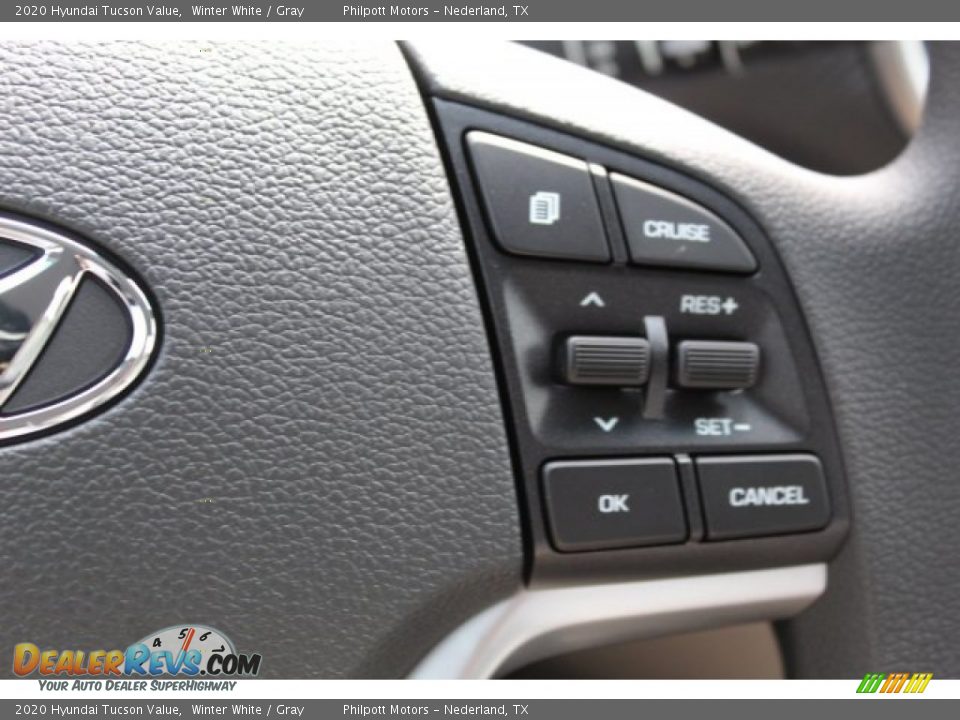 2020 Hyundai Tucson Value Winter White / Gray Photo #13