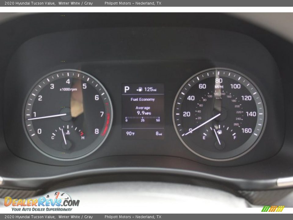 2020 Hyundai Tucson Value Winter White / Gray Photo #14