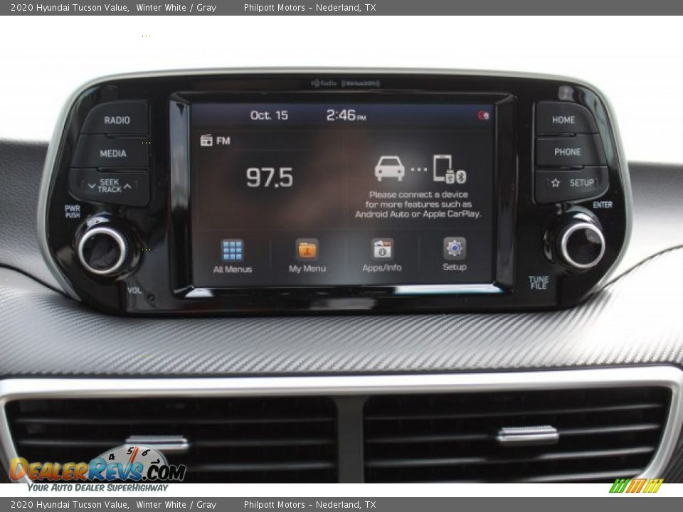 2020 Hyundai Tucson Value Winter White / Gray Photo #16