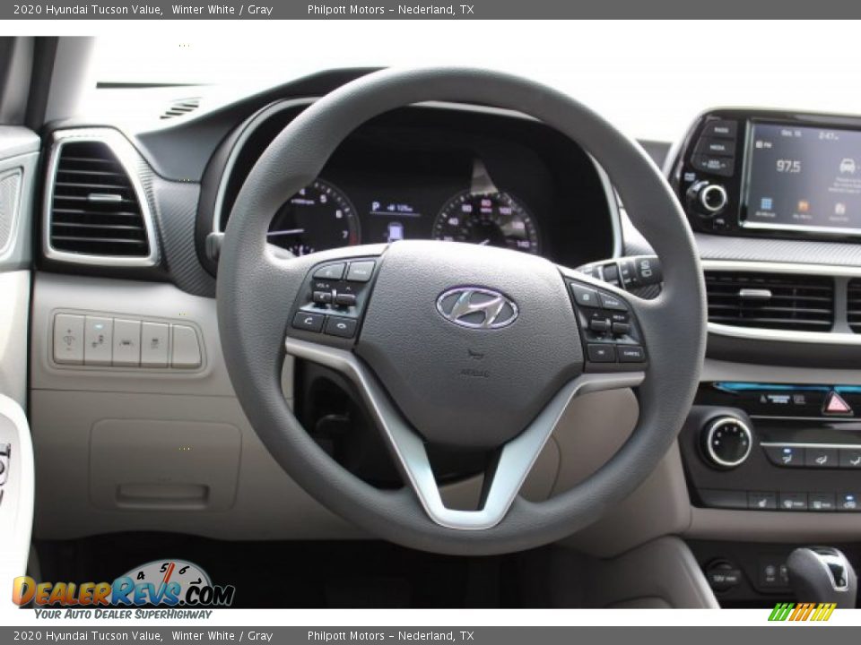 2020 Hyundai Tucson Value Winter White / Gray Photo #23