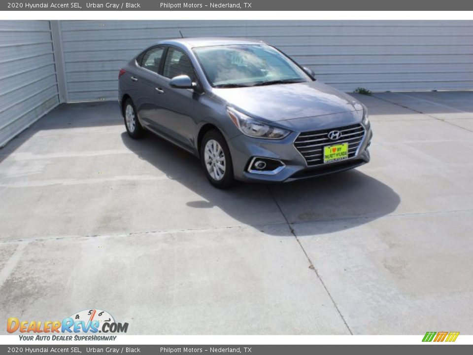 2020 Hyundai Accent SEL Urban Gray / Black Photo #2