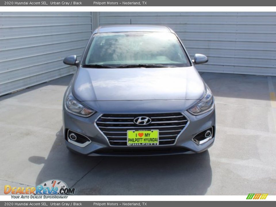 2020 Hyundai Accent SEL Urban Gray / Black Photo #3