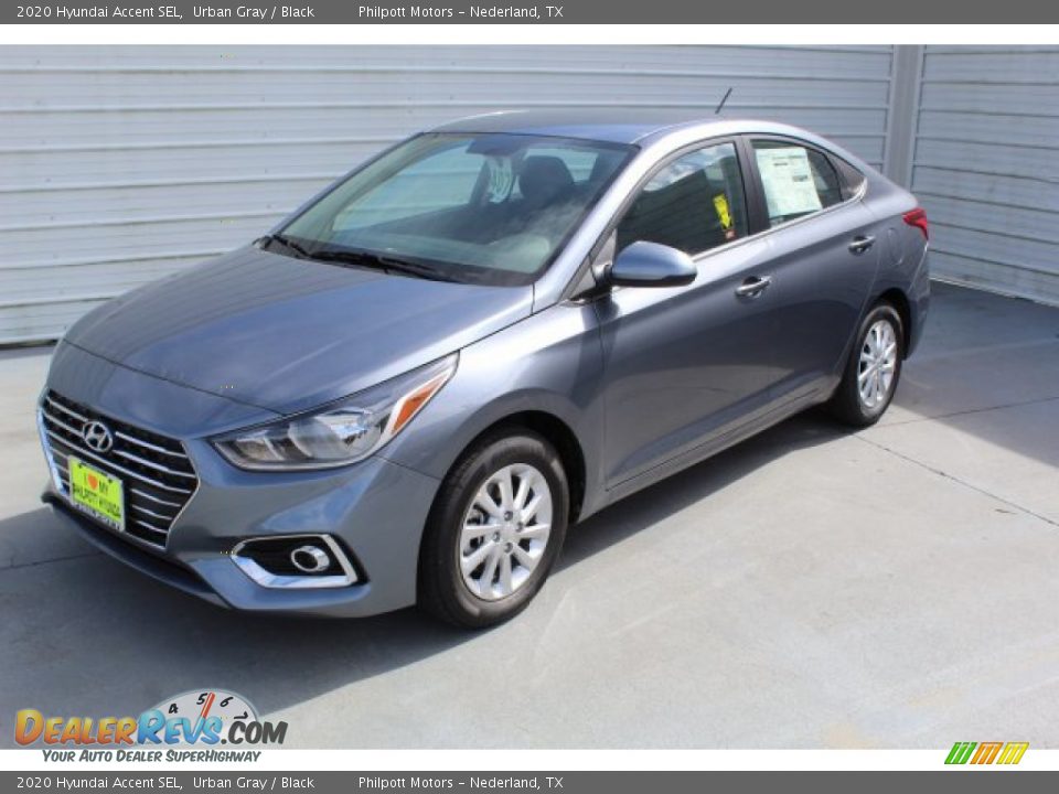 2020 Hyundai Accent SEL Urban Gray / Black Photo #4