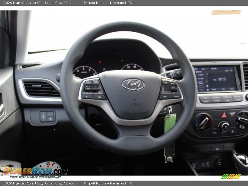 2020 Hyundai Accent SEL Urban Gray / Black Photo #21