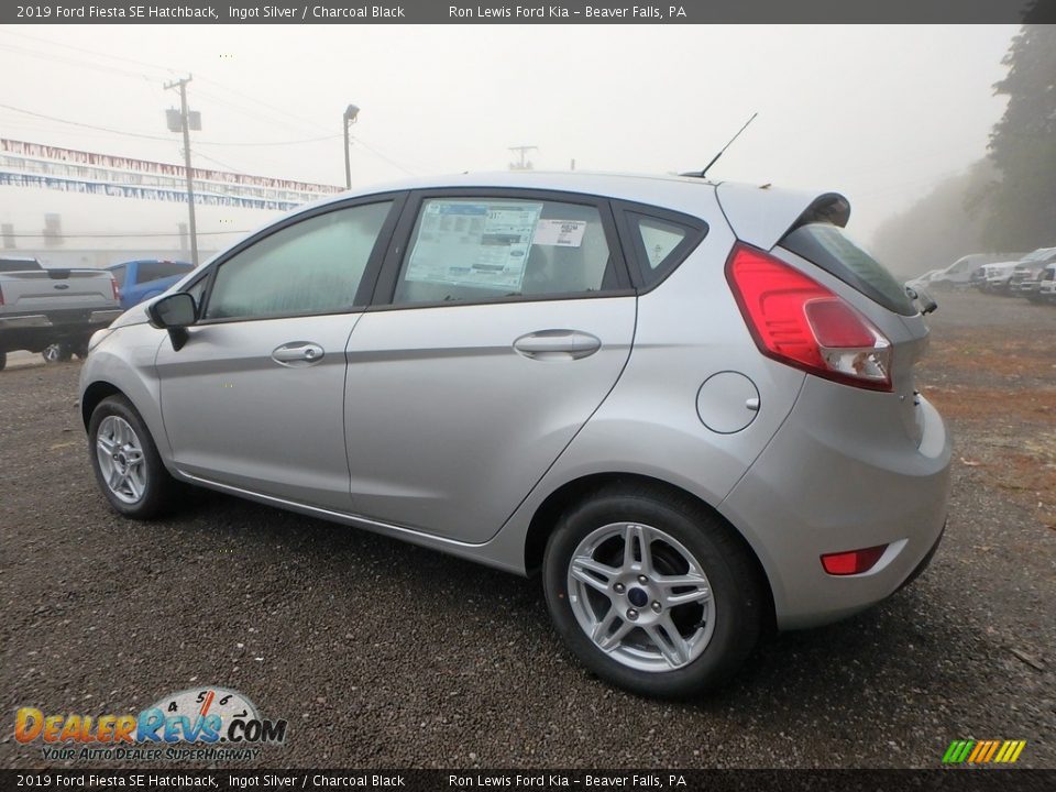 2019 Ford Fiesta SE Hatchback Ingot Silver / Charcoal Black Photo #5