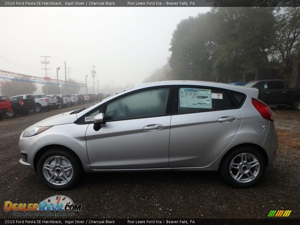 Ingot Silver 2019 Ford Fiesta SE Hatchback Photo #6