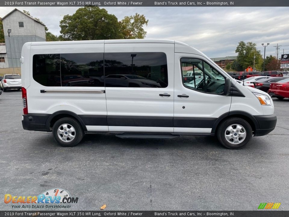 Oxford White 2019 Ford Transit Passenger Wagon XLT 350 MR Long Photo #5