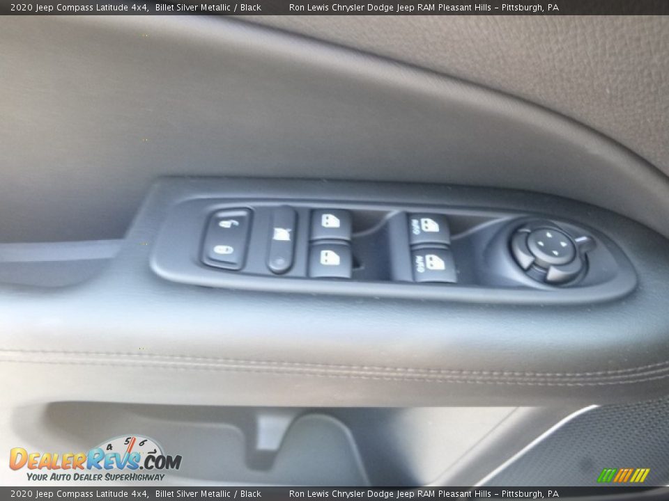 2020 Jeep Compass Latitude 4x4 Billet Silver Metallic / Black Photo #19