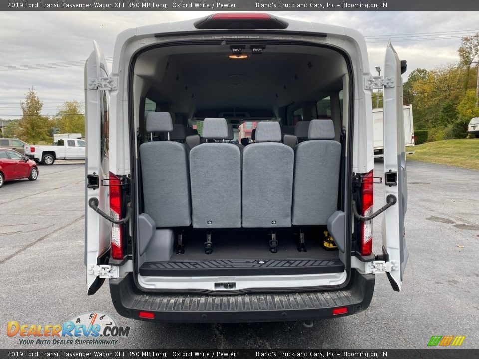 2019 Ford Transit Passenger Wagon XLT 350 MR Long Oxford White / Pewter Photo #10