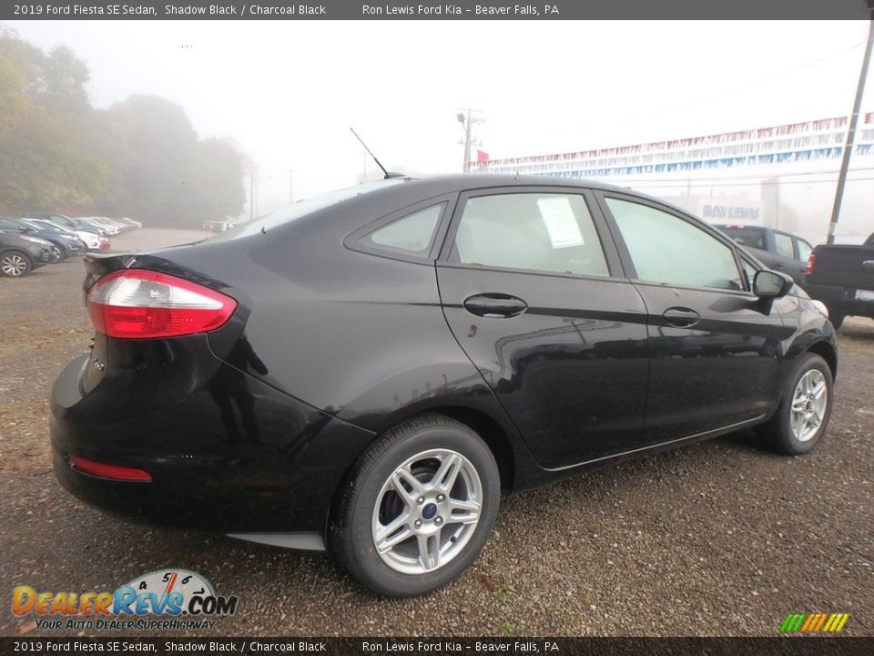 2019 Ford Fiesta SE Sedan Shadow Black / Charcoal Black Photo #2
