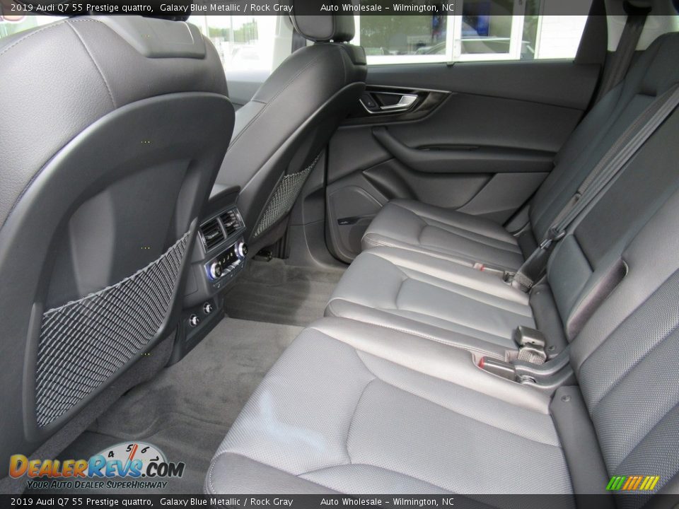 Rear Seat of 2019 Audi Q7 55 Prestige quattro Photo #10