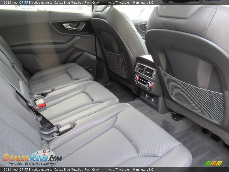 Rear Seat of 2019 Audi Q7 55 Prestige quattro Photo #12
